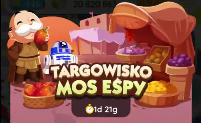 Wydarzenie Monopoly Go Targowisko Mos Espy (lista nagród)